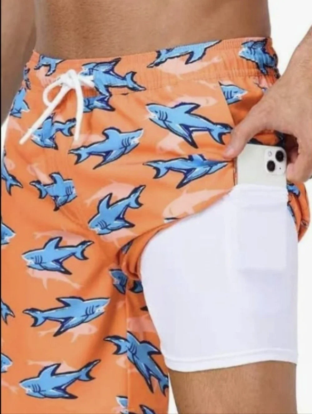3 Pair Men's Swim Trunks